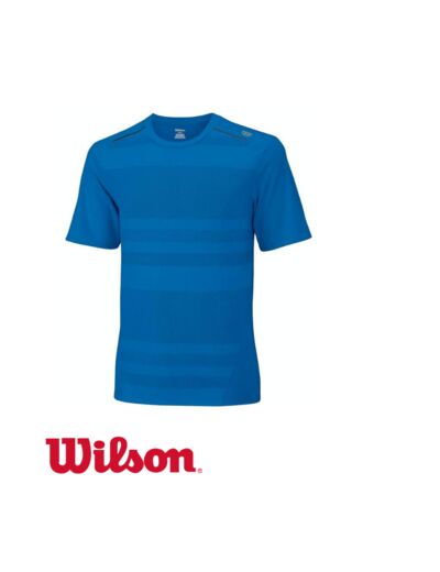 WILSON TEE-SHIRT SPECIALIST MESH CREW Blue