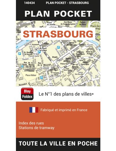 STRASBOURG PLAN POCKET 2023