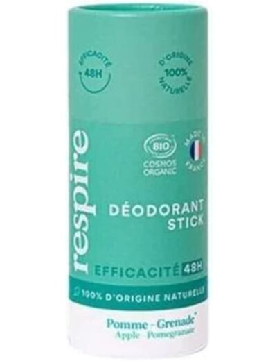 Respire Déodorant Stick Pomme-Grenade Bio 50 g