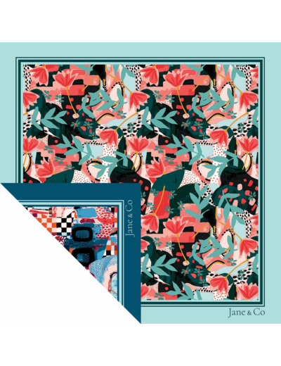 Jane&Co - Foulard 60cm Lila&Norah