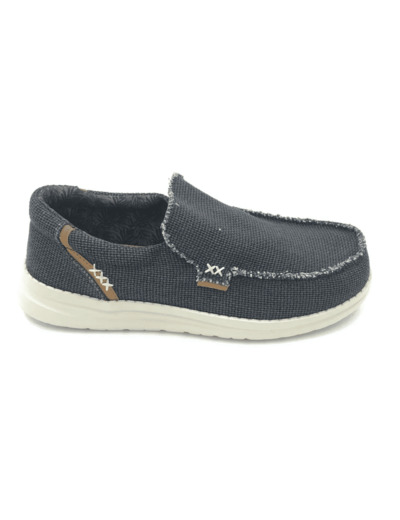 Mocassins homme décontractés black - Steven - Itazero