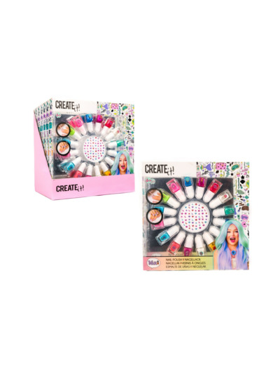 SET 16 MINIS VERNIS ET STICKER