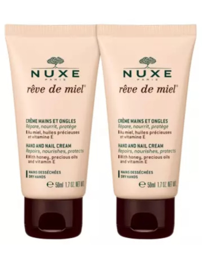 Nuxe - rêve de miel crème mains et ongles - 50ml