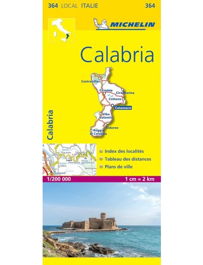 CARTE DEPARTEMENTALE CALABRIA