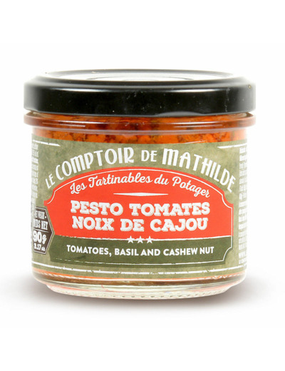 Pesto tomates noix de cajou