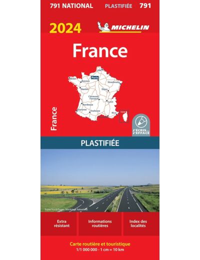 CARTE NATIONALE FRANCE 2024 - PLASTIFIE