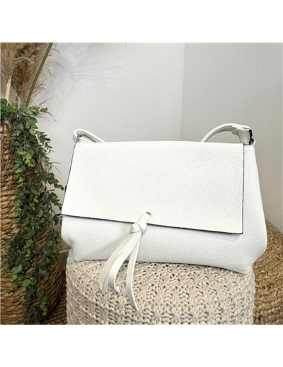 P519- Pochette Lien Flora & Co (blanc)