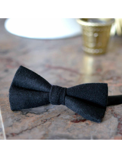 Nœud papillon laine 'Black tie event' - Primo