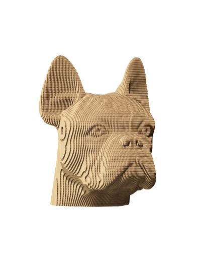 Bulldog Puzzle 3D