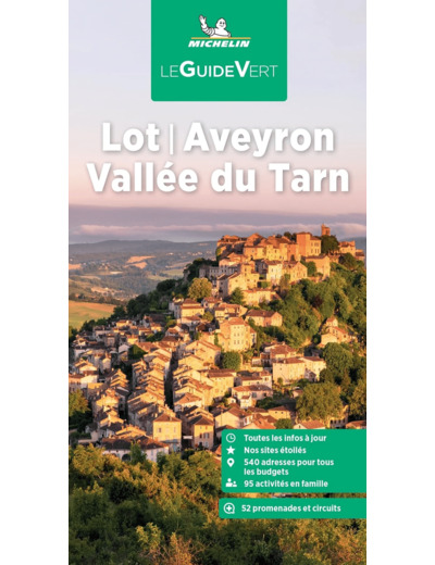 GUIDE VERT LOT, AVEYRON, VALLEE DU TARN