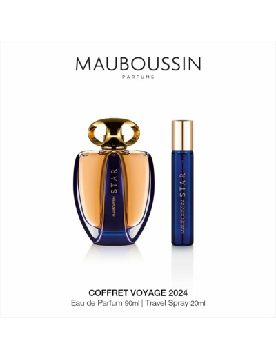 Coffret Voyage Star - Eau de Parfum 90ml + 20ml