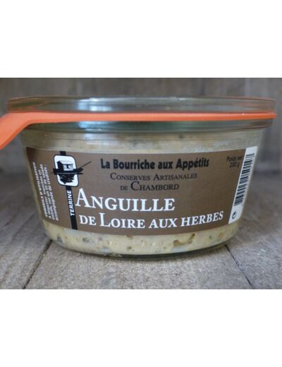 Terrine d'Anguille de Loire aux herbes "La Bourriche aux Appétits"(200g)