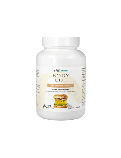 BODY CUT 120 GELULES YAM NUTRITION