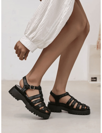 Sandales Black - Eléonore -  Chicmuse