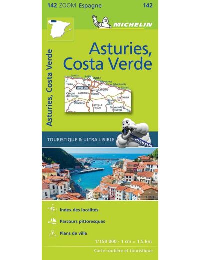 CARTE ZOOM ASTURIES, COSTA VERDE