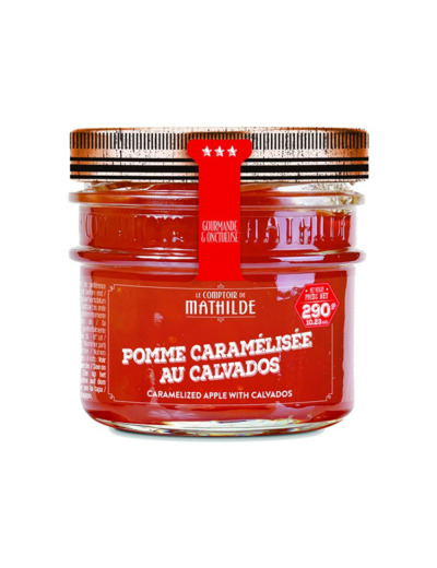 Pomme caramélisée au Calvados - Confiture