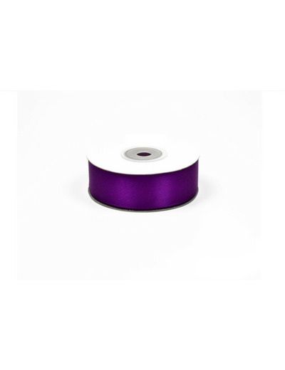 Ruban satin violet 465 Largeur 25 mm