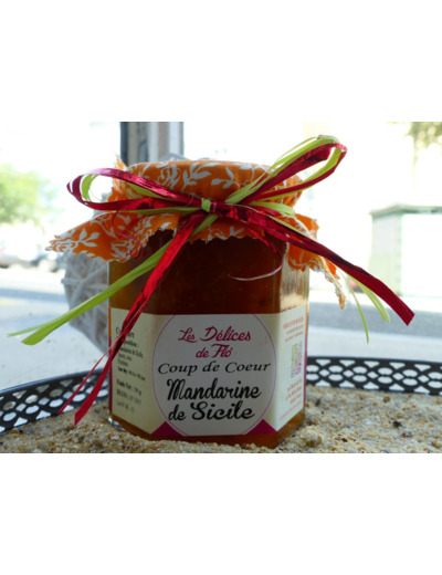 Confiture de Mandarine de Sicile (290gr)