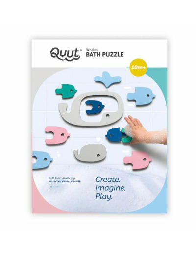 Puzzle pour le bain - Baleines - Quut