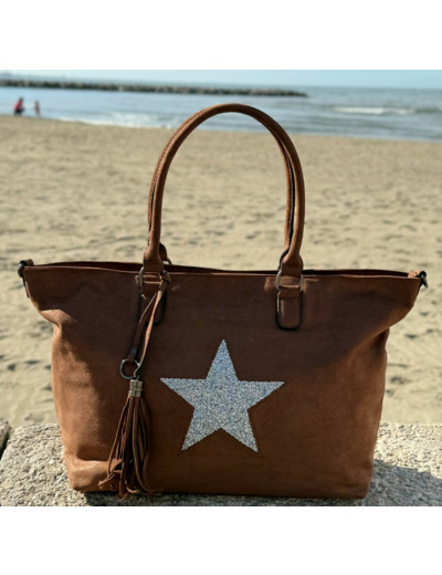 Sac cabas Brown - Stella - Mandoline