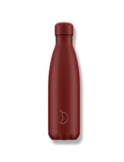 500ml - Bouteille isotherme MATE ROUGE