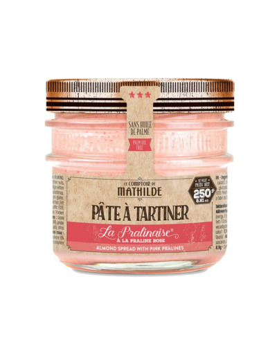 La Pralinaise à la praline rose - Pâte à Tartiner