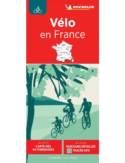 CARTE NATIONALE VELO EN FRANCE