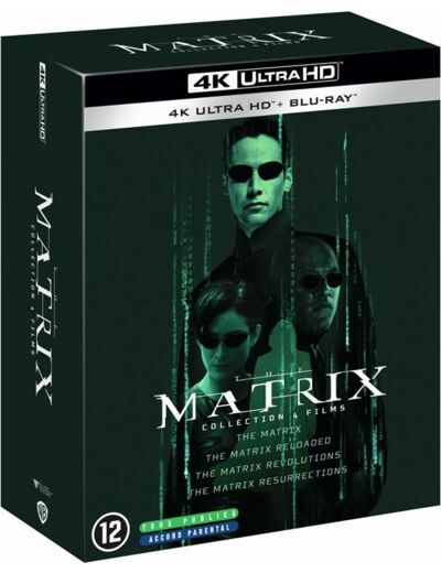 Matrix - Collection 4 Films - 4k Ultra Hd + Blu-Ray