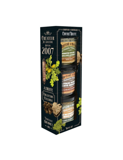 Coffret 3 tartinables Truffe 2x90g + 100g