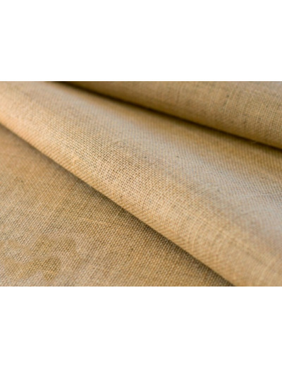 Toile de jute naturelle Naturelle 100 % biodégradable écologique 1 m de large 280gr