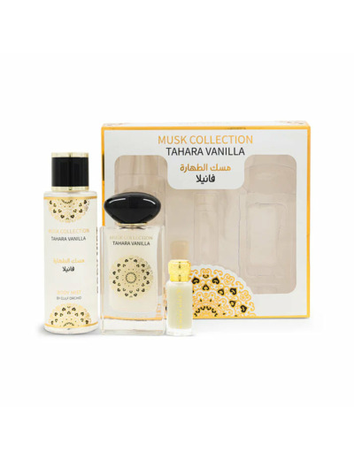 Coffret - Musk Tahara Vanilla - Brume, Huile, Parfum