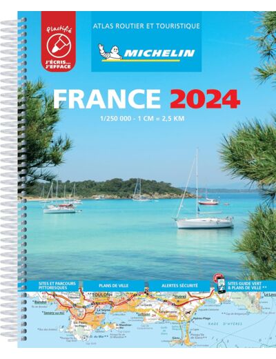 ATLAS FRANCE 2024 (A4 - PLASTIFIE)