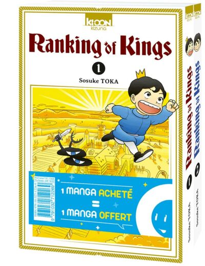 PACK OFFRE DECOUVERTE RANKING OF KINGS T01 & T02