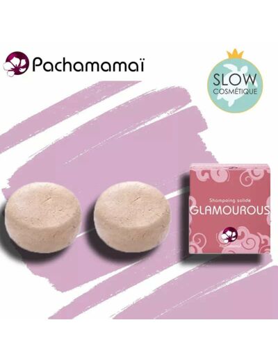 Glamourous shampoing solide 2x25G recharges