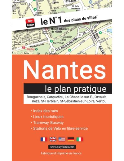 NANTES PLAN PRATIQUE