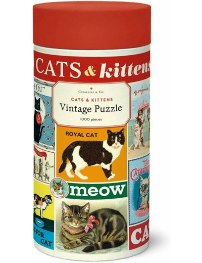 Cavallini 1000 Piece Puzzle, Cats and Kittens (PZL/CAT)