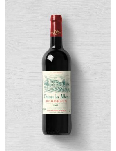 Bordeaux rouge Château Les Alberts 6 bouteilles 75 cl