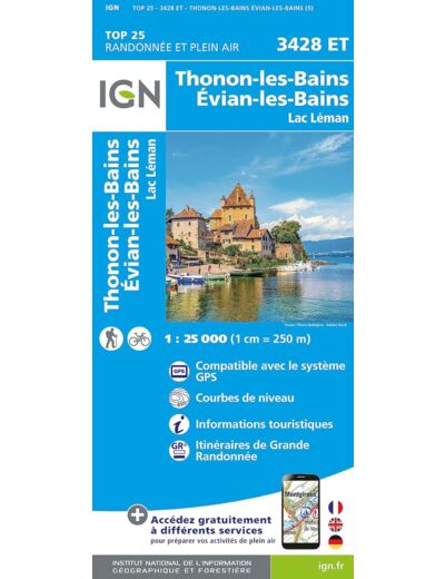 3428ET THONON LES BAINS EVIAN LES BAINS LAC LEMAN