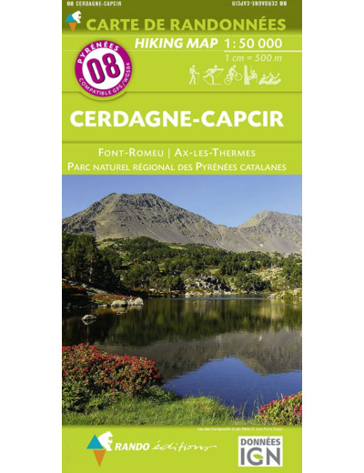 08 CERDAGNE-CAPCIR - FONT-ROMEU AX-LES-THERMES - PNR PYRENEES