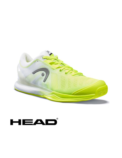 HEAD SPRINT PRO 3.0 HARD NEON Yellow/White