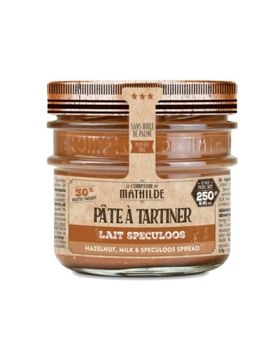 Lait Noisette Spéculoos - Pâte à Tartiner