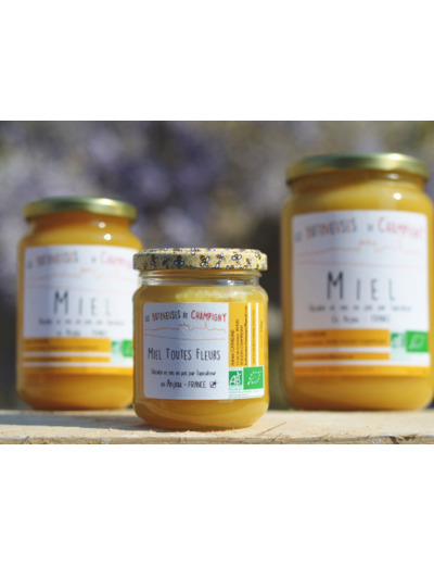 Miel toutes fleurs d'été bio - 250 g