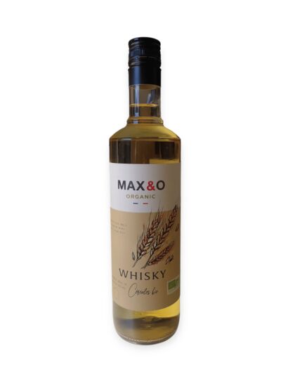 Whisky français Bio vieilli en fut de Cognac Max&O 70 cl