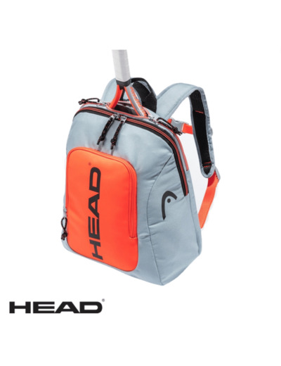 HEAD KIDS BACKPACK REBEL Grey/Orange