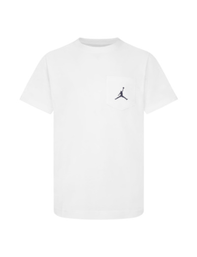 T-shirt Jordan Core Pocket enfant white