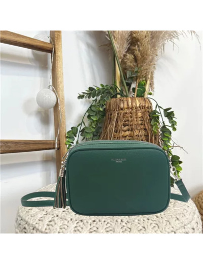 P500- Sac Flora & Co 2 Zips (vert sapin)