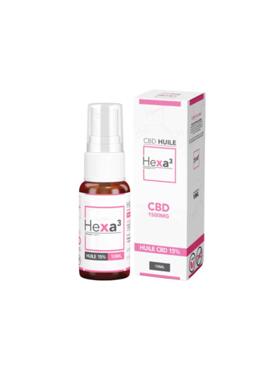 HEXA3 CBD HUILE MCT 15% 10ML SPRAY