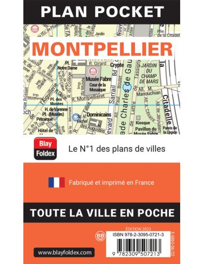 MONTPELLIER PLAN POCKET 2023