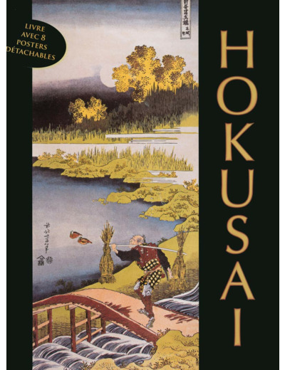 HOKUSAI - LIVRE AVEC 8 POSTERS DETACHABLES