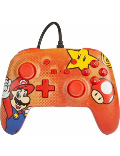 Manette Switch super Mario filaire